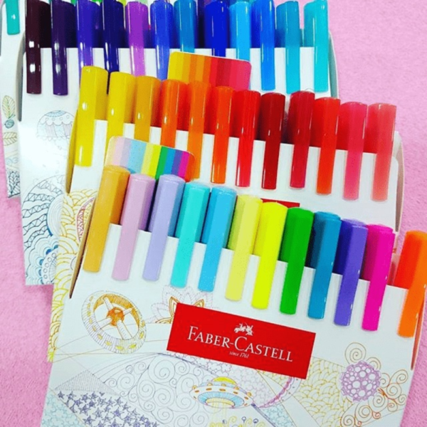 Estojo Caneta Fine Pen Colors Com 48 Cores Faber Castell - Image 3