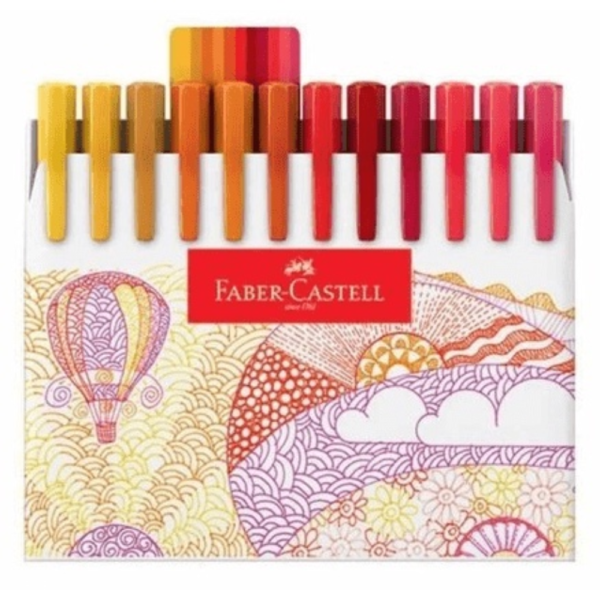 Estojo Caneta Fine Pen Colors Com 48 Cores Faber Castell - Image 7