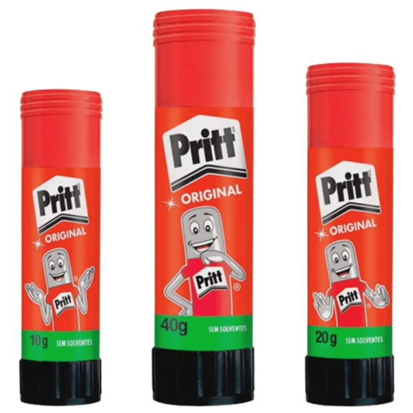 Cola em Bastao 10g/20g/40g Pritt Henkel