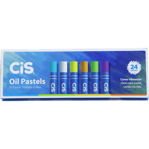 Giz Pastel oleoso Oil Pastels c/24 Cores - Cis - Image 2