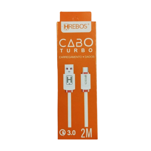 Cabo Turbo 2MT USB V8 HS126 Hrebos