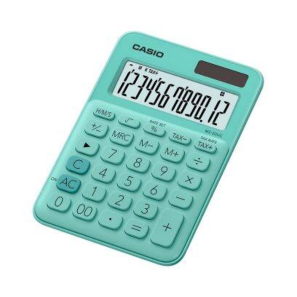 Calculadora de Mesa 12 Digitos Cores MS-20UC Casio