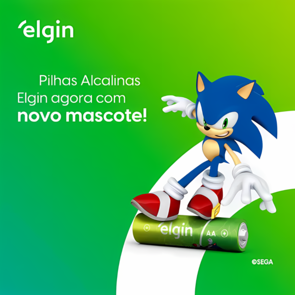 Pilha Alcalina Palito AAA Blister com 2 Elgin - Image 2