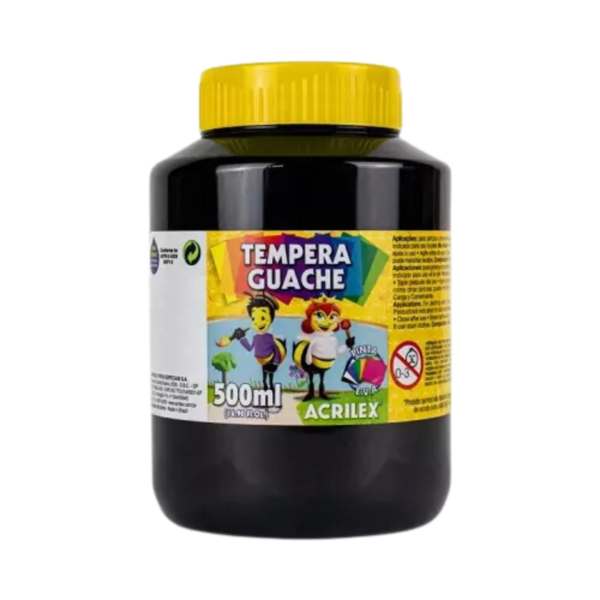 Tinta Tempera Guache 500ml - Acrilex - Image 5