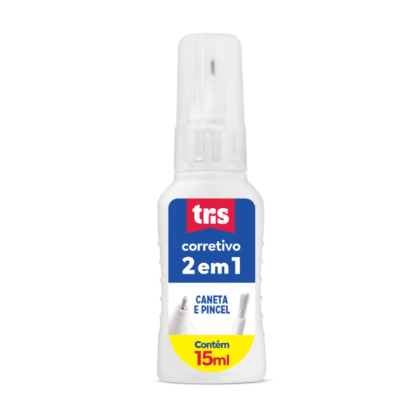 Corretivo Líquido 2 Em 1 15Ml Tris